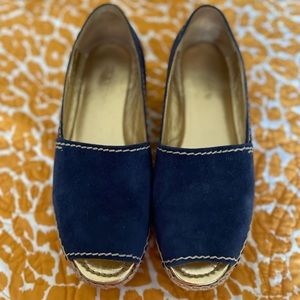 GUC, Prada blue suede espadrilles sz 40